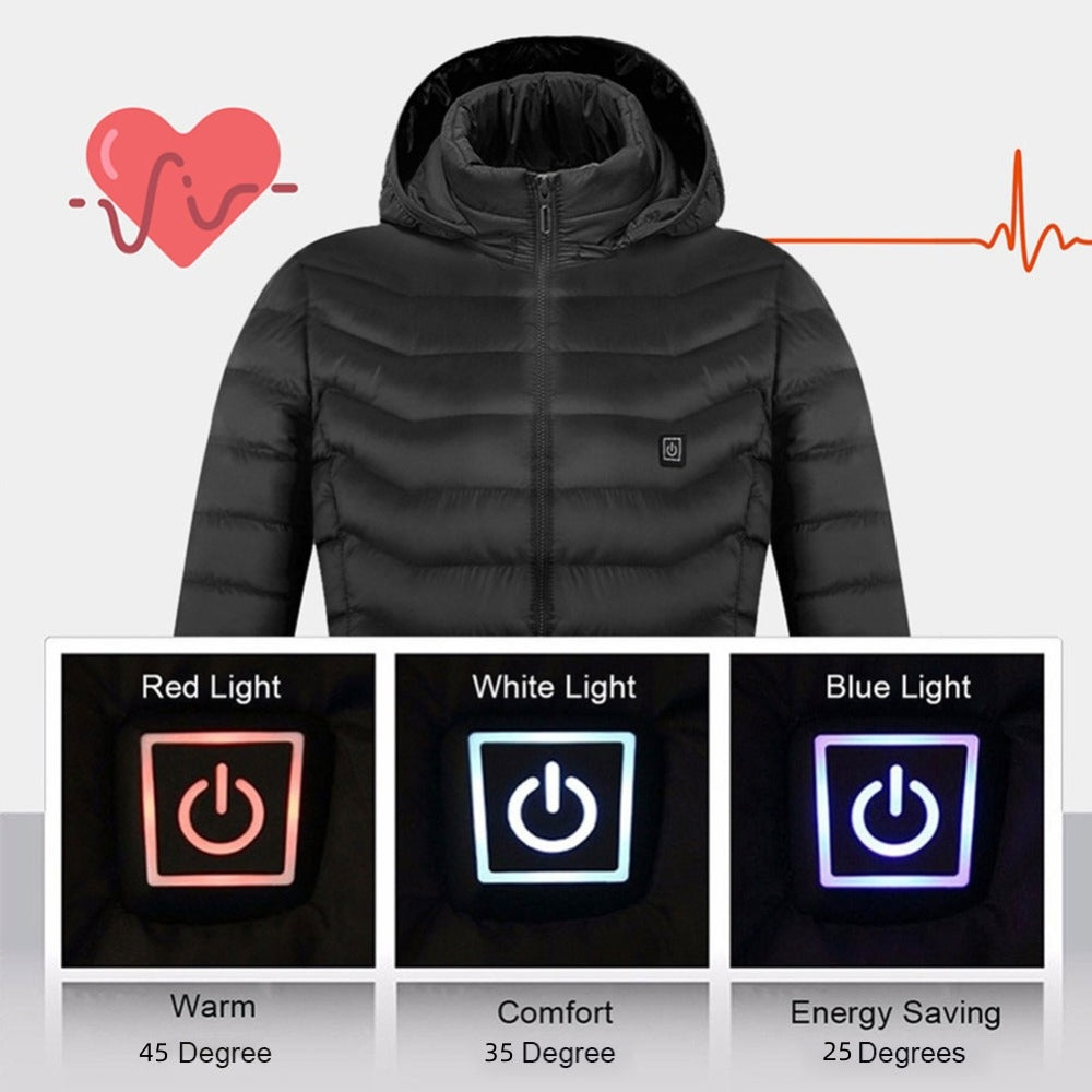 Heated Jacket - Men's USB Electric Coat