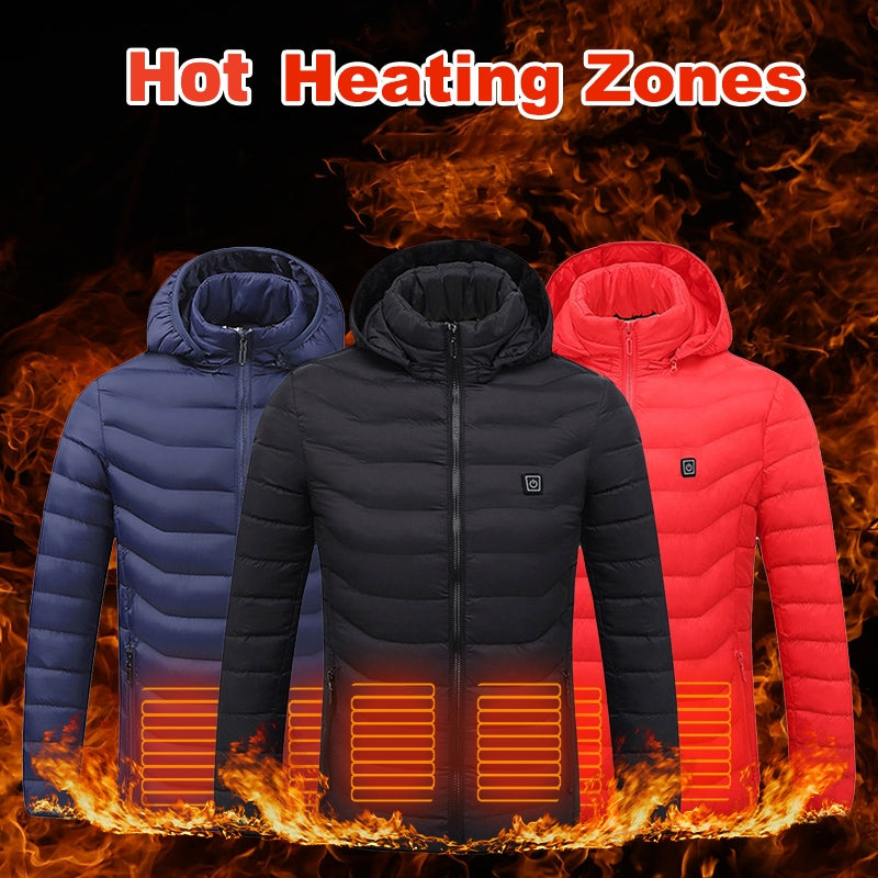 Heated Jacket - Men's USB Electric Coat